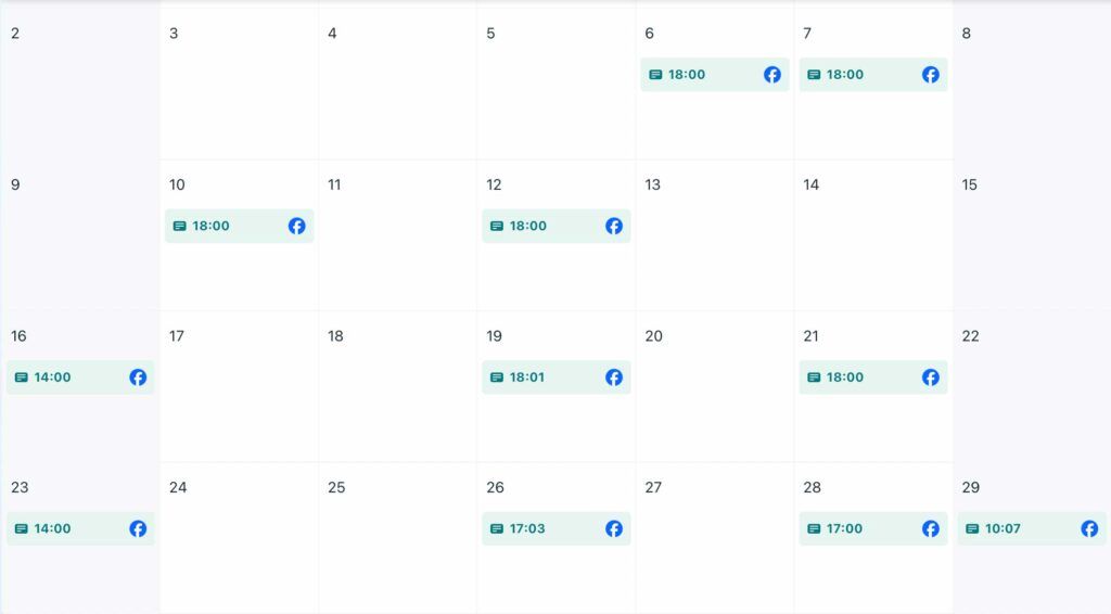 Calendrier Editorial GEPPEC